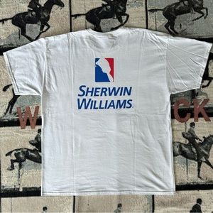 Sherwin williams size XL white T shirt